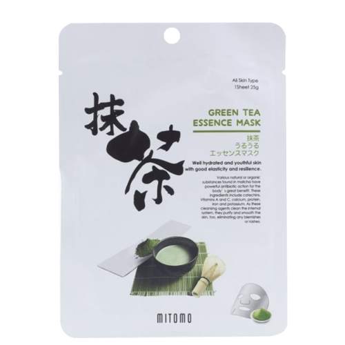 Избелваща маска за лице с екстракт от японски зелен чай матча 25 мл