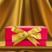 Луксозна подаръчна кутия 19x17x7.5 см - червена