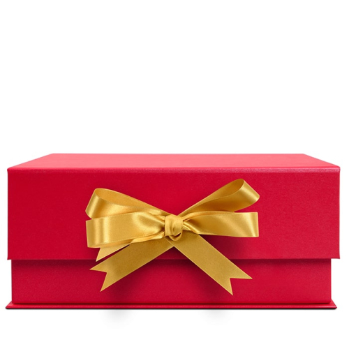 Луксозна подаръчна кутия 25x22x10 см - червена