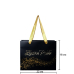 Луксозна торбичка 22x18x10 см, черна