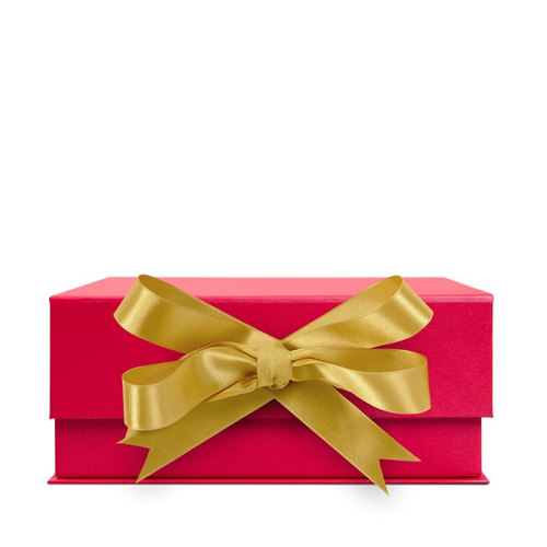 Луксозна подаръчна кутия 19x17x7.5 см - червена