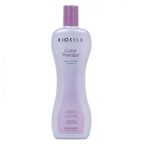 Тониращ шампоан за руса коса с копринени протеини 355 мл BioSilk Color Therapy Cool Blonde Shampoo