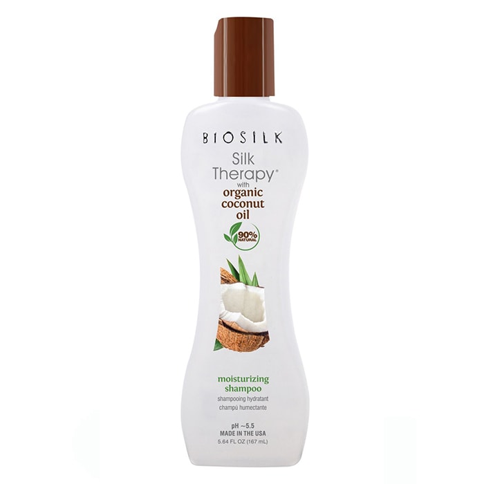 Хидратиращ шампоан с органично кокосово масло 355 мл BioSilk Silk Therapy Coconut Oil Shampoo