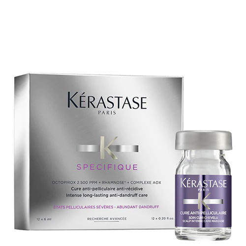 Кутия ампули против пърхот 12 бр. x 6 мл Kérastase Specifique Cure Anti–Pelliculaire
