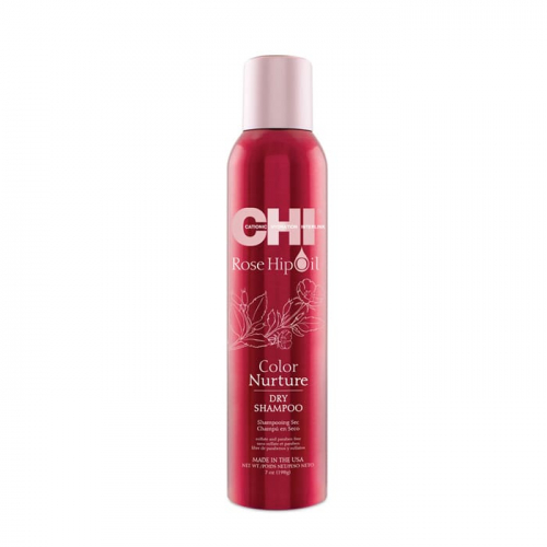Сух спрей-шампоан за боядисана коса CHI Rose Hip Oil Dry Shampoo 198 гр