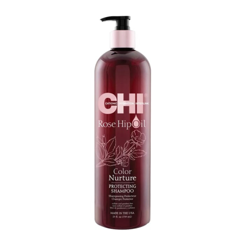 Шампоан за боядисана коса CHI Rose Hip Oil Protecting Shampoo 340 мл